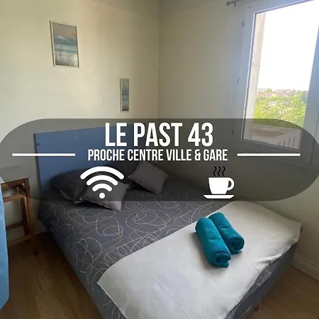 Le Past 43 - Fibre Wifi - Proche Centre & Gare Apartment *